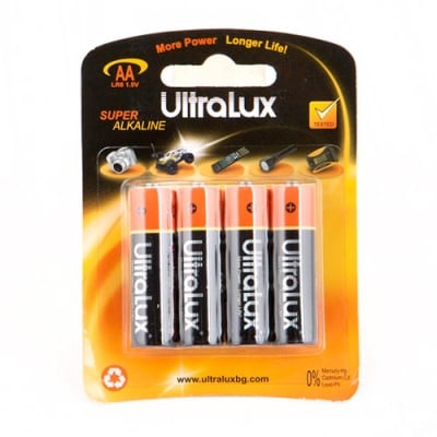 Супер алкална батерия AA (LR6) цена за блистер